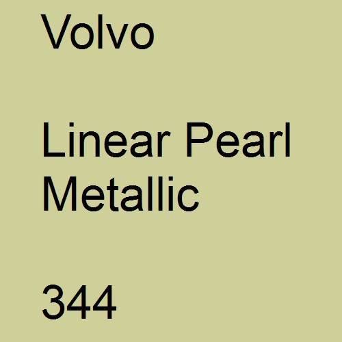 Volvo, Linear Pearl Metallic, 344.